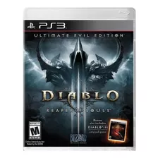 Diablo Iii: Reaper Of Souls Diablo Iii Ultimate Evil Edition Blizzard Entertainment Ps3 Físico