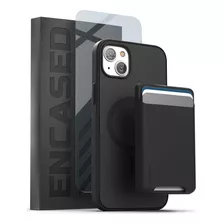 Funda Encased Para iPhone 14 Plus Mag Wallet C/pant Black