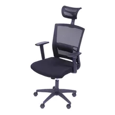 Cadeira Ergonômica Para Escritório Presidente Preta 3317