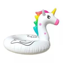 Inflable Flotador Salvavidas Unicornio Alberca Playa 120cm 