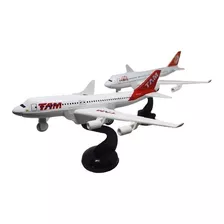  Kit 2 Miniatura Avião Boeing Tam E Gol 1/500 Coleção