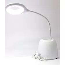 Lámpara Táctil Led Con Porta Lapices Y Soporte De Celular