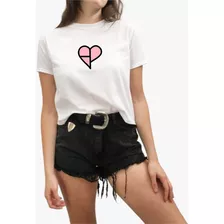 Blusa Black Pink Corazon