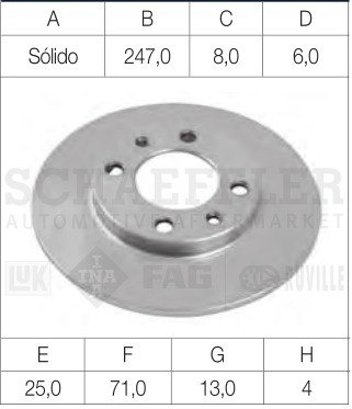 Kit Frenos Traseros Peugeot 206 2001-2009 2 Discos Y Balatas Foto 2