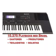 10.270 Playbacks Midi Para Teclado Roland - Produção Musical