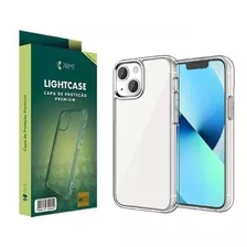 Capa Capinha Hybrid Lightcase Hprime P/ iPhone 13 (6.1) Cor Transparente Clear