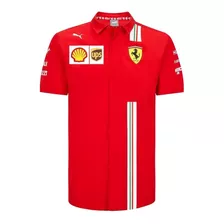 Camisa Vestir Ferrari Puma Modelo **nuevo 2020**