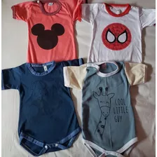 Pack 4 Body Bebe Talle 3