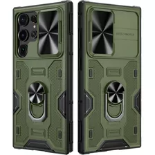 Funda Para Samsung Galaxy S23 Ultra Grado Militar (verde)