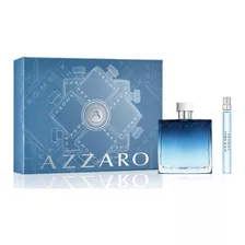 Perfume Hombre Azzaro Chrome Edp +travel Size Set 