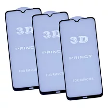 Kit Com 3x Películas Vidro 3d 5d Para Xiaomi Redmi Note 8