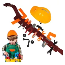Kit Acessórios Fantasia Infantil Menino Construtor Ferrament