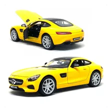 Carrinho Mercedes Benz Amg Gt 1:24 Maisto Miniatura Premium