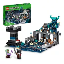 Kit Lego Minecraft Batalla En La Oscuridad Profunda 21246 3+