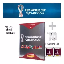 Album Da Copa Capa Dura Prata + 10 Figurinhas (2 Envelopes)