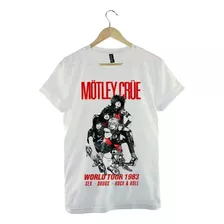 Remera Doble Nelson Motley Crue