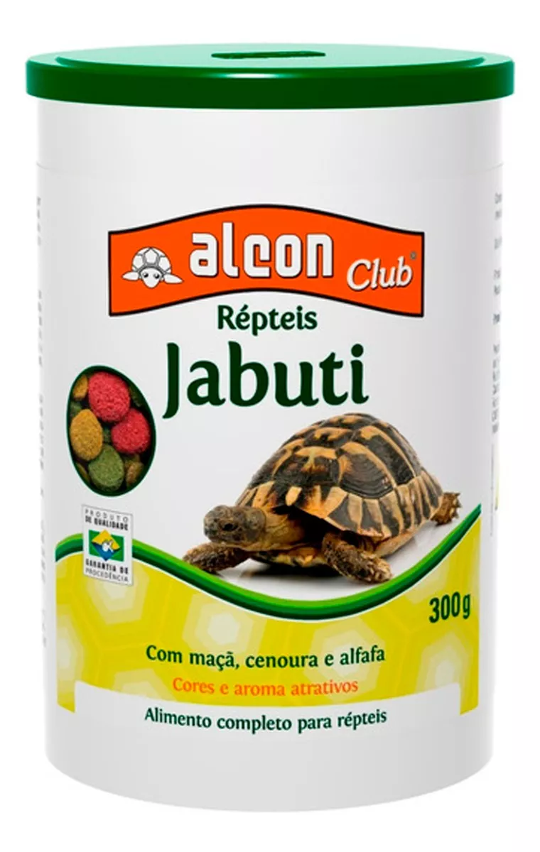 Ração Alcon Club Répteis Jabuti 300g