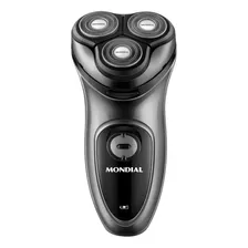 Barbeador Elétrico Mondial Power Shave Be-02 Cinza Bivolt