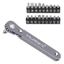 Set D/destornilladores Mulwark Llaves 20 En 1 90° - Acero