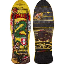 Powell Peralta Yellow Caballero Chinese Dragon Skateboard P.