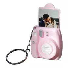 Kit 2 Llavero Camaras Con Foto Personalizada Recuerdo