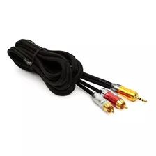 Cabo P2 Para 2 Rca - Profissional - Diamond, 2 Mt