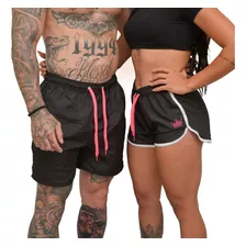 Kit Short Casal Mozão Namorados Ele E Ela Moda Praia Ref\002