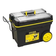 Caja Porta Herramientas Con Ruedas Crossmaster 9931044 Color Negro