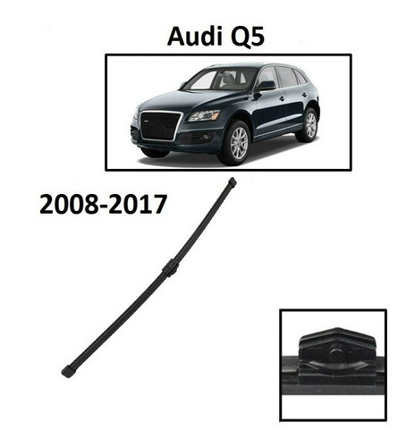 Audi Q5 Plumillas Limpia Parabrisas 2008 - 2017  ( 8r) Foto 2