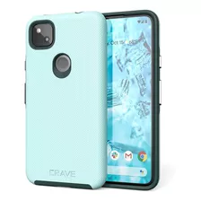 Funda Para Google Pixel 4a, Celeste/rigida/resistente