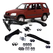 Kit Bucha Suspensão Traseira Dianteira Honda Crv 1997 A 2001