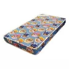 Colchon Cuna De Bebe 60 X 135 X 10 Tela O Impermeable Mixto