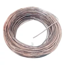 Rolo Fio Paralelo Cristal 2x0,75mm Em Cobre 2x18 Awg Som