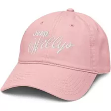 Gorra Béisbol Ajustable Jeep Willys Script, Rosa, Talla