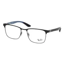 Lentes Rayban Rx8421#290 Fibra De Carbono