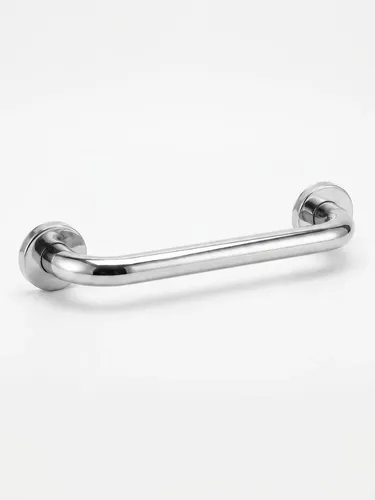 Agarradera Seguridad Acero Inoxidable Pulido Recta 30cm Gloa Blanco