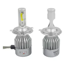 Lampada Ultra Led Efeito Xenon 8000 Lum 6000k H4-3 Canceller