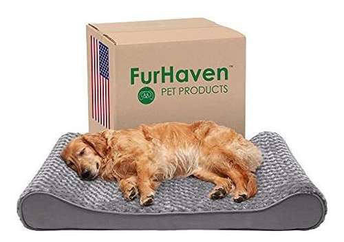 Furhaven - Cama Ortopédica Para Mascotas Para Perros Y Gato