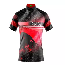 Camiseta Mtb Bike Masculina Ciclista Camisa Touro Vermelho
