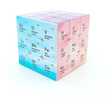 Cubo Rubik Tabla Periodica 3x3 Element Period De Colección