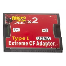 Conversor De Cartão Adaptador Micro Sd Cf Tf Dual Support Co