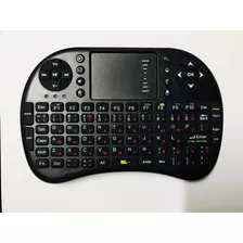 Mini Teclado Para Smart Tv Y Mouse Inalámbrico Recargable