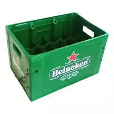 Engradado Caixa P/24 Garrafas De 600 Ml Padrão Heineken.