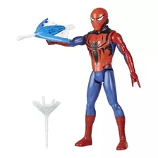 Spiderman Articulado Con Lanzador Marvel Hasbro