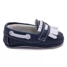 Mocassin Para Bebe Menino Recem Nascido Batizado Oferta