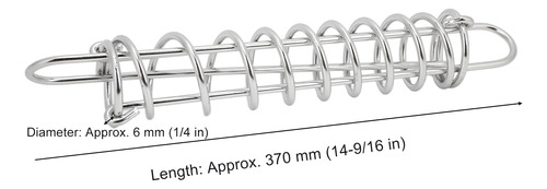 Amortiguador De Amarre De Acero Inoxidable Marine Hardware Foto 5