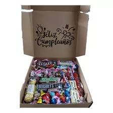 Caja Sorpresa Con Dulces De Cumpleaños 