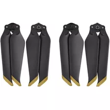 4 Helices Para Dji Mavic Pro / Mavic Platinum (golden) 2 Par