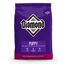 Alimento Diamond Super Premium Puppy Para Perro Cachorro Todos Los Tamaños Sabor Mix En Bolsa De 40lb