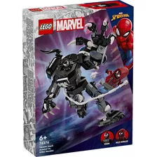 Lego 76276 Marvel Armadura Robótica De Venom Vs. Miles Cantidad De Piezas 134